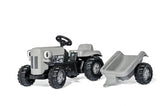 Rolly toys traptractor rollykid litlle grey fergie junior grijs