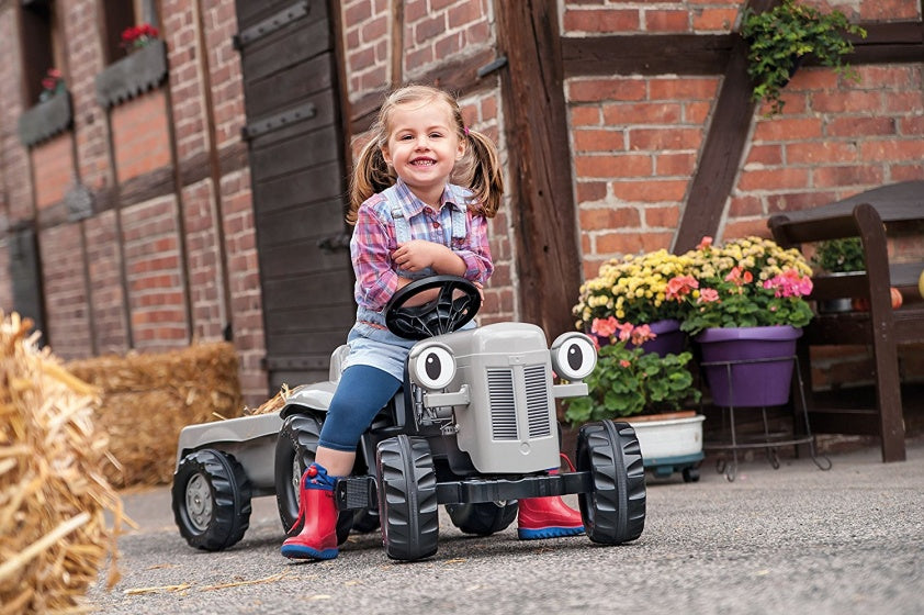 Rolly toys traptractor rollykid litlle grey fergie junior grijs