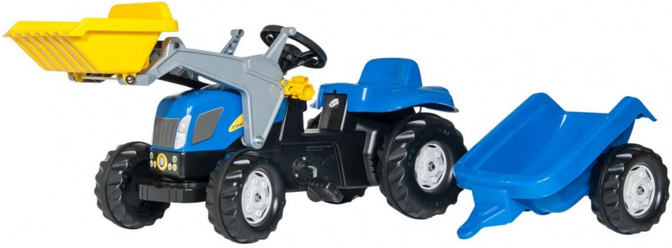 Rolly Toys Stair Tractor Rollykid NH T7040 Junior Blue