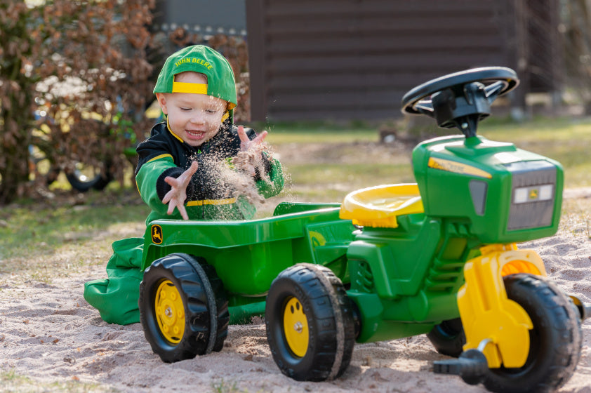 Rolly Toys Stair Traktor Rollytrac John Deere Junior Green