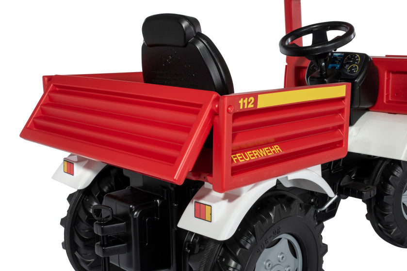 Rolly Toys Staircas Rollyunimog Fire 118 x 81 x 54 rød
