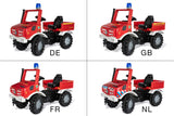 Rolly Toys Staircas Rollyunimog Fire 118 x 81 x 54 rød