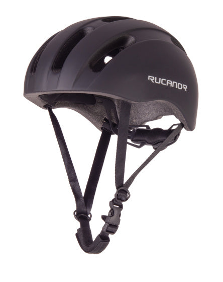 Rucanor City Flow Fietshelm E-cykel Justerbar sort størrelse 58-61 cm (L)