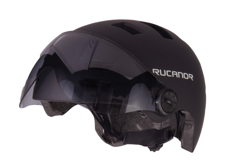 Rucanor Urban Sprint Bicycle helmet adjustable black size 55-58 cm (m)