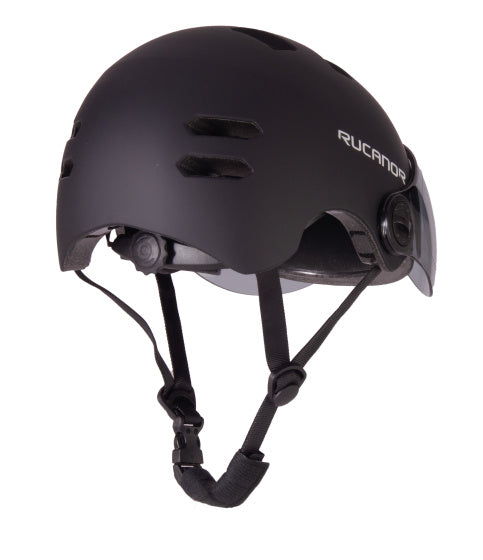 Rucanor Urban Sprint Bicycle helmet adjustable black size 55-58 cm (m)