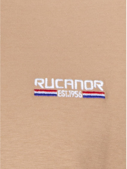 RUCANOR RAFFI BASIC SHORT krog Hals Men Beige Size XL