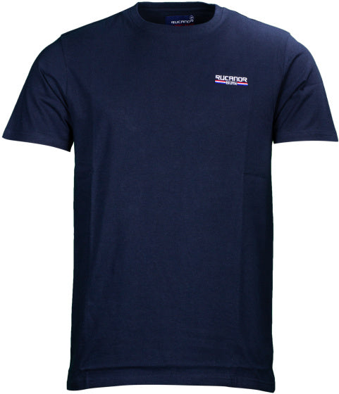 Rucanor raffi camicia di base rotonda collo rotondo maschile blu scuro L
