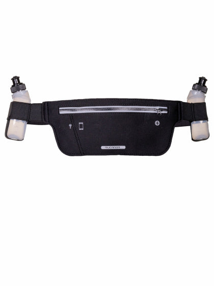 Rucanor Running Hip bag 2 Bottles Unisex Black