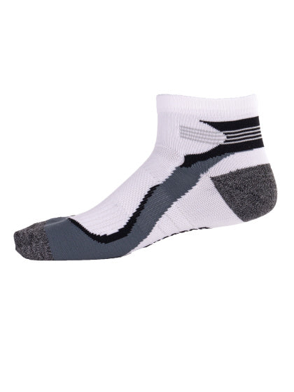 Rucanor Running Socks Short 2-pack White Gray Size 43-46