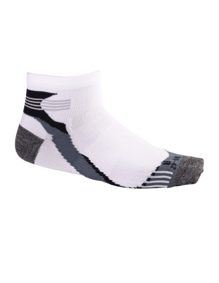 Rucanor Running Socks Short 2-pack White Gray Size 43-46