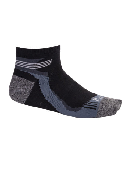 Rucanor Running Socks Short 2-pack Black Size 43-46