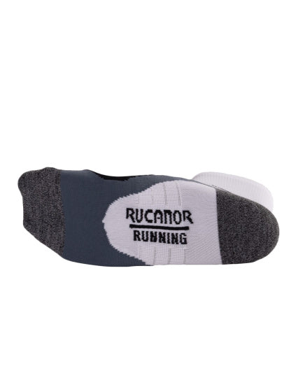 Rucanor running socks long 2-pack white gray size 39-42