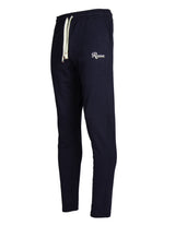 Pantaloni da jogging dritti in argento Rucanor uomini di taglia blu scuro L