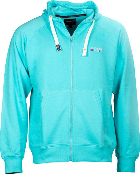 Rucanor Sky Sweatvest Hooded Unbrushed Men Aqua Size XL