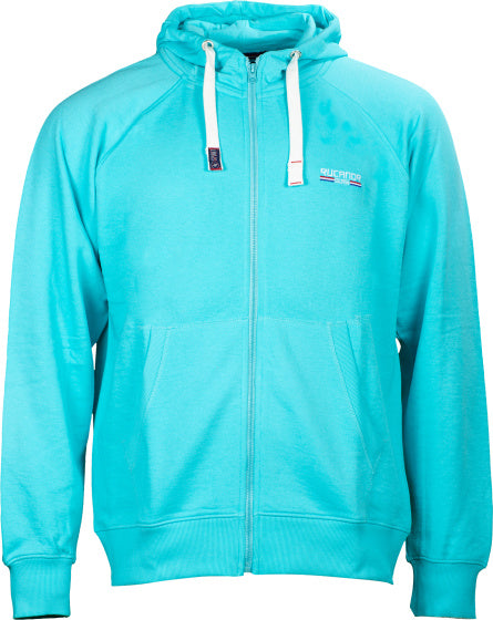Rucanor Sky Sweatvest Hooded Unbrushed Men Aqua Size XL