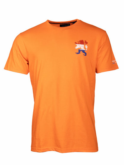 Camicia da calcio Rucanor Man a manica corta Maglie arancione L