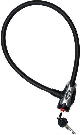 Simson Cable Lock Steel 12x65cm sort