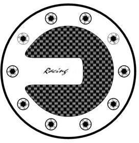 Falko Sticker Racing Tank Dop PTD