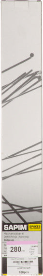 Sapim Spaak 13-290 Leader Edelstahl ohne Nippel (100st)
