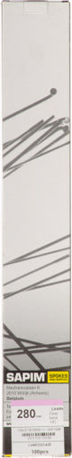 Sapim Spaak 13-290 Leader Edelstahl ohne Nippel (100st)