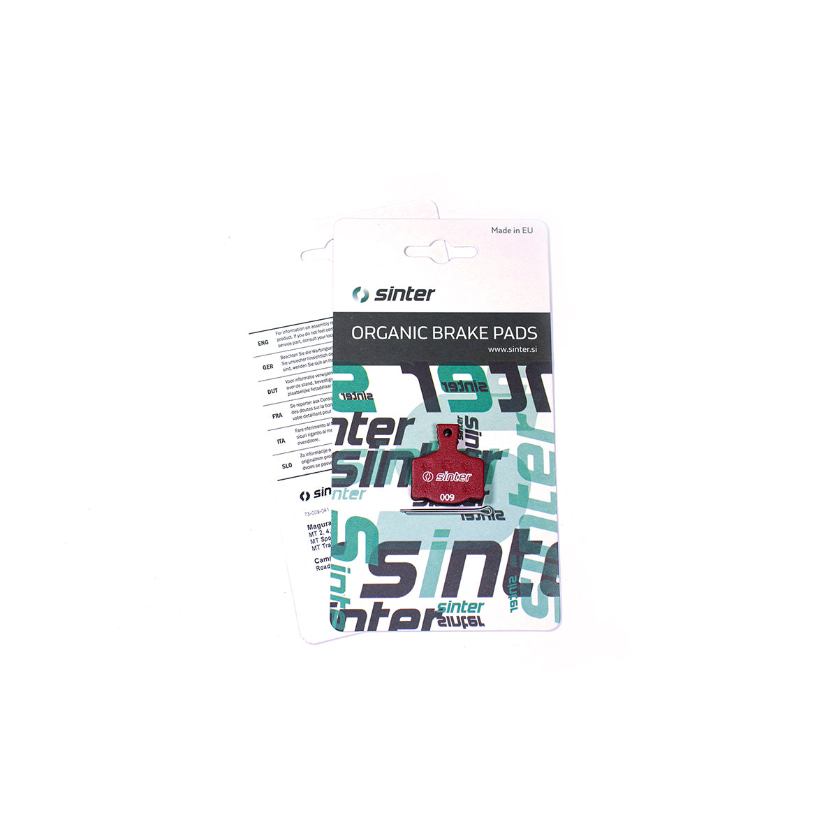 Disc brake blocks Standard Red