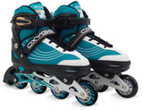 Skidi Control-Oxygen Inline Skates pol-mehke čolne nastavljive velikosti bencina 42-45