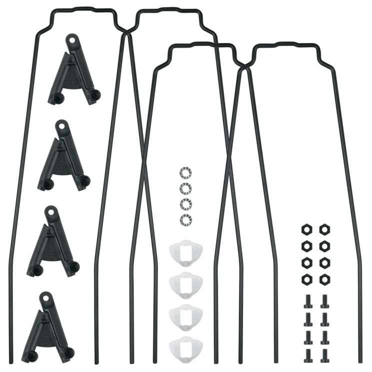 SKS Fender Rang Set Bluemels Style 75 mm popoln