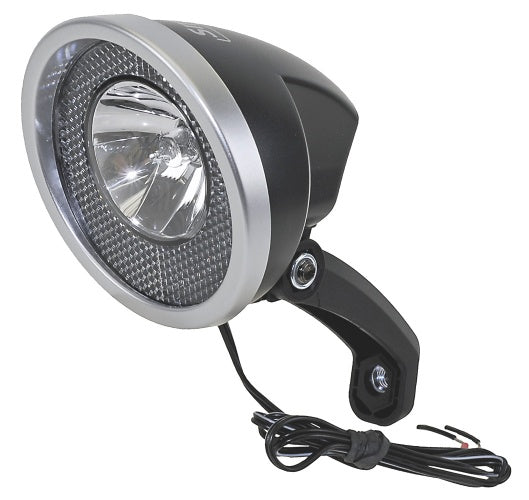 Smart Reflight Halogen Hub Dynamo Black