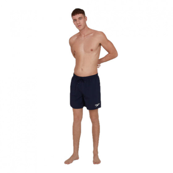 Speedo Swimming Trunks Men 40 cm Nylon Navy Size XL