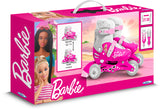 Mattel 2-en-1 Skates Hardboot Tamaño blanco rosa ajustable 27-30