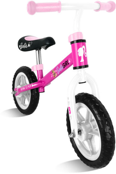 Vélo d'équilibre Mattel avec 2 roues 10 pouces filles rose