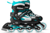 Skids Control Carbone Enline Skates semi-suave en blanco Tamaño negro ajustable 34-37