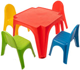 StarPlay Playing Table And Chairs Set Junior Red 5-piece