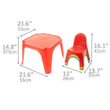 StarPlay Playing Table And Chairs Set Junior Red 5-piece