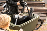 Steco mini mee maxi cosi adapter for lastesykkelen matt svart