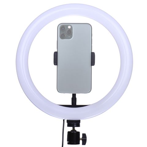 Studioking LED Vlog Set SK-K190 mit Ringlampe und Mikrofonhalter