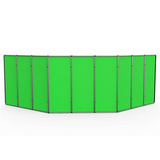 Studioking Panoramic Background Green Screen FSF-240900PT 240X900CM