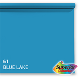 Superior Hannergrondpabeier 61 Blue Lake 1.35 x 11m