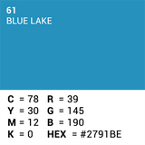Superior Hannergrondpabeier 61 Blue Lake 1.35 x 11m