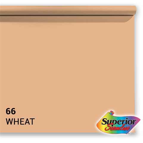 Überlegener Hintergrundpapier 66 Weizen 1,35 x 11 m
