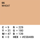Überlegener Hintergrundpapier 66 Weizen 1,35 x 11 m