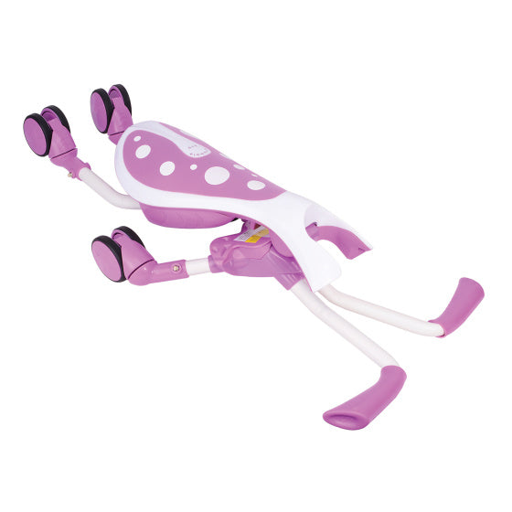 Bugs Scramblebug Bubblegum med 4 hjul junior rosa hvit