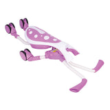 Bugs Scramblebug Bubblegum med 4 hjul junior rosa hvit