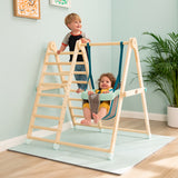 TP Toys Active-Tots Wooden climbing frame with swing from 6 months