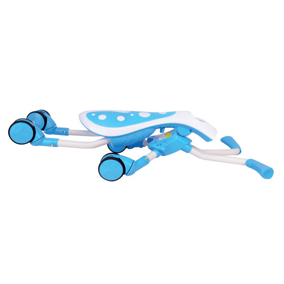 Bugs ramblet tidevann med 4 hjul junior blauw vidd