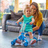 Bugs ramblet tidevann med 4 hjul junior blauw vidd