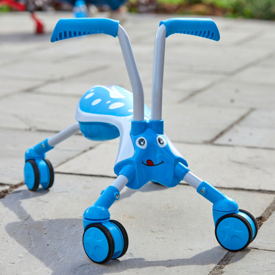Bugs ramblet tidevann med 4 hjul junior blauw vidd