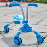 Bugs ramblet tidevann med 4 hjul junior blauw vidd