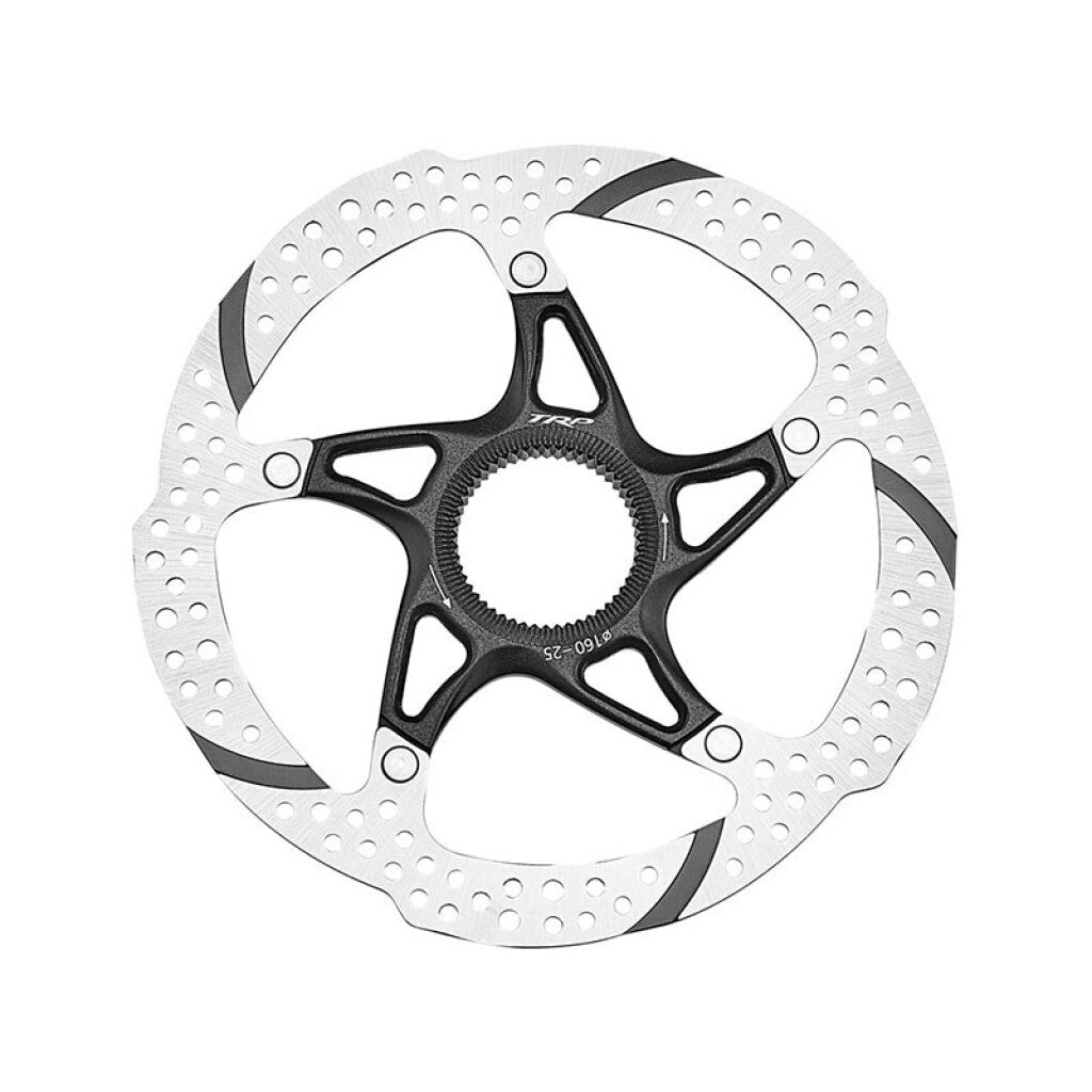 TRP disk zavorni rotor TR180-25 Ø180mm, centralna, srebro