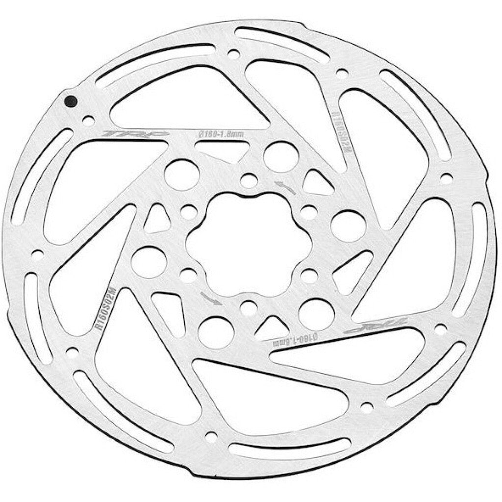 TRP disk zavorni rotor TR180S02M Ø180mm laser, srebro